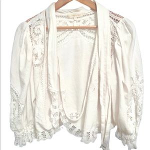 LoveShackFancy Top - Ivory